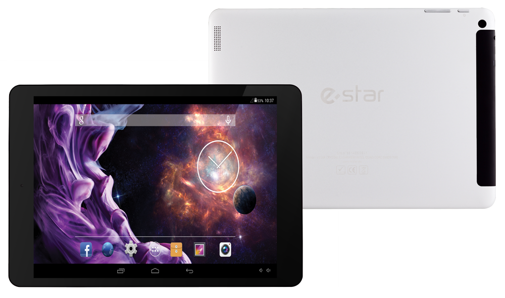 Estar CRYSTAL CLEARVIEW Intel Quad Core 9.7"